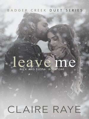 cover image of Leave Me